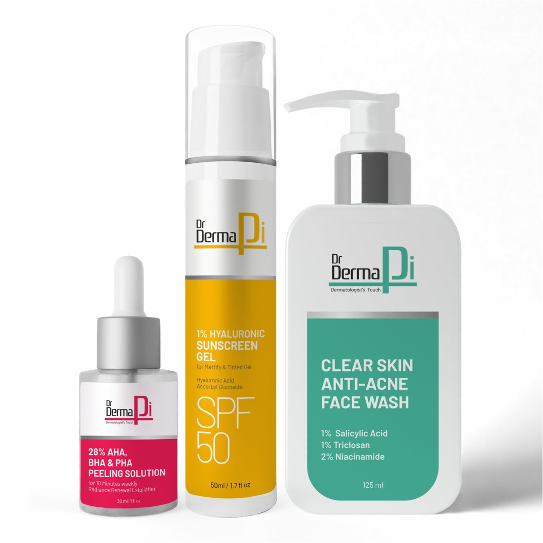Acne & Pores Control Kit & Bye Bye Acne And Fight Against Acne