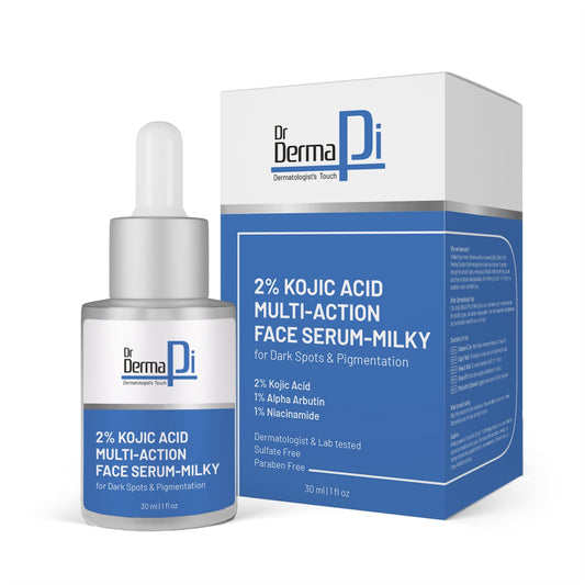 2% Kojic Acid Serum 1% Alpha Arbutin & Niacinamide For Dark Spots Removal-30ml