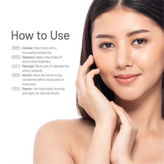 1% Salicylic acid & 2% Succinic Acid Face Serum-30ml For Hydrates Treats Acne