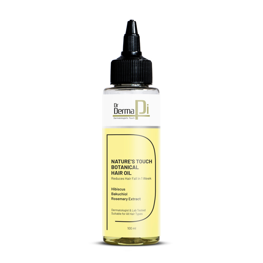 Drdermapi Nature’s Touch Botanical Hair Oil | Hair Growth Oil for Women & Men | Suitable for All Hair Types-100ml